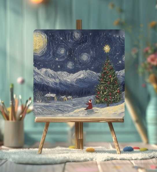 Winter Landscape Canvas