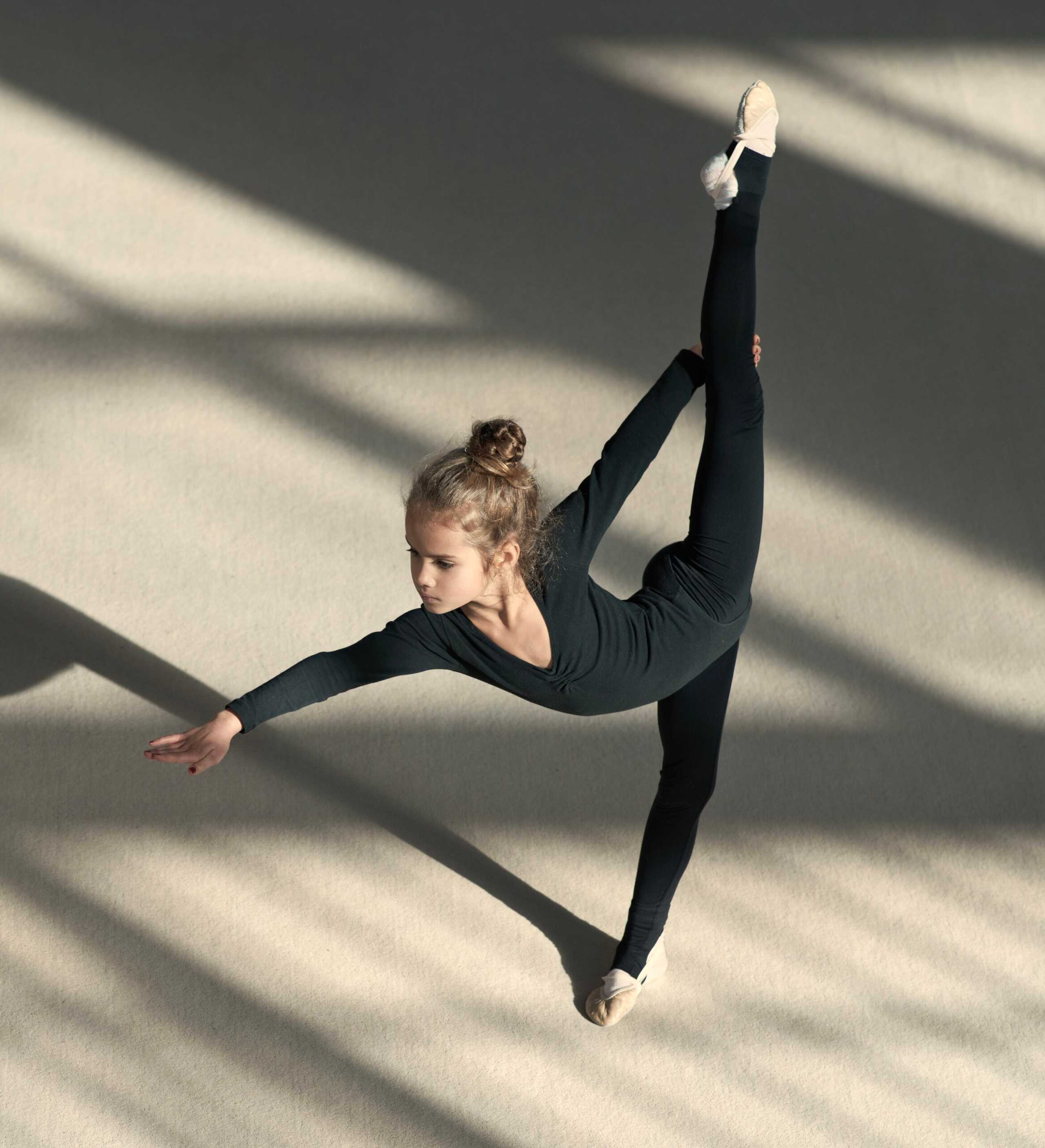 Gymnastics with British Champion